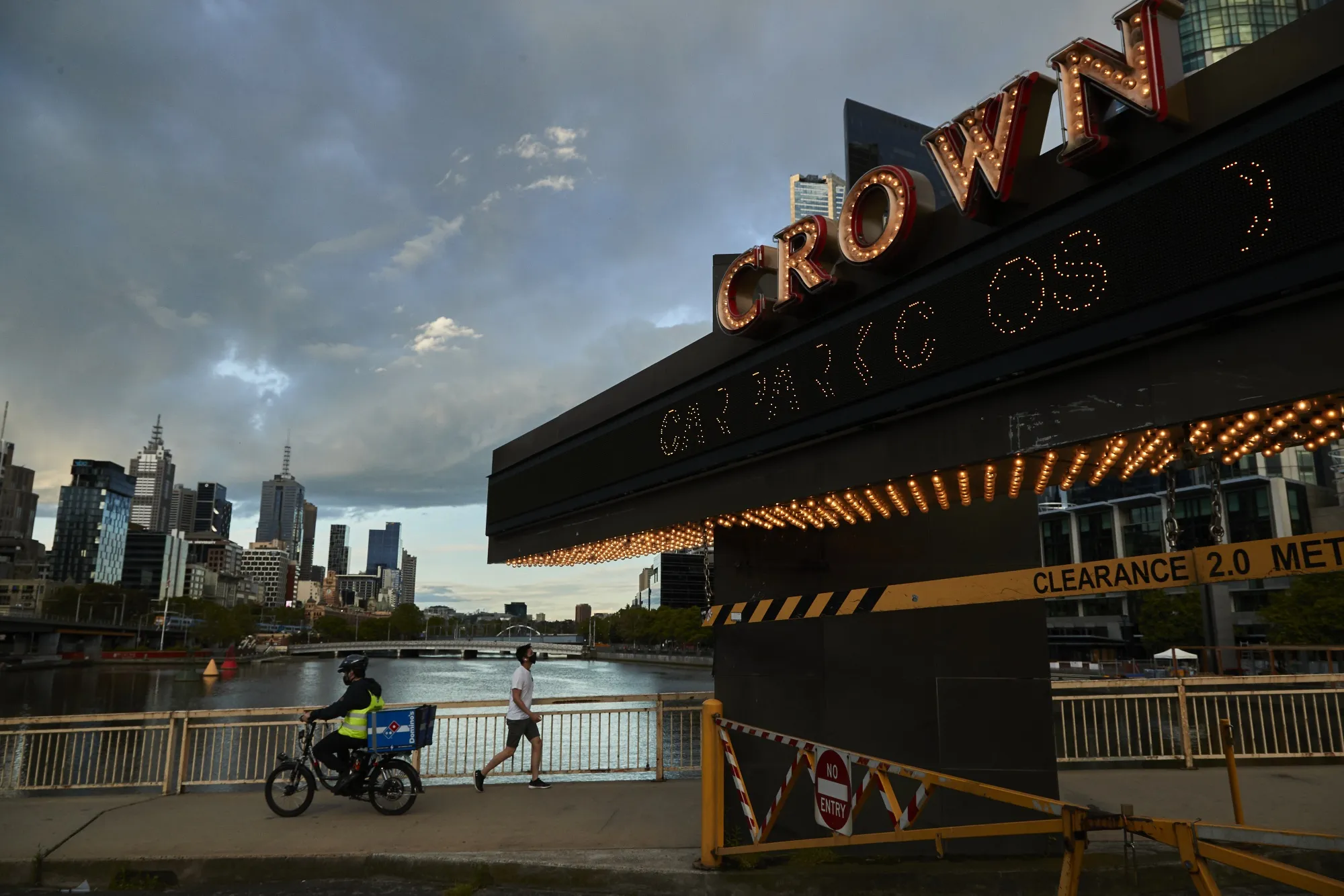 The Crown&nbsp;casino and entertainment complex in Melbourne.&nbsp;Blackstone made its first approach for Crown in March last year, with an initial offer of A$11.85. That and a subsequent offer in May were rejected as two low.