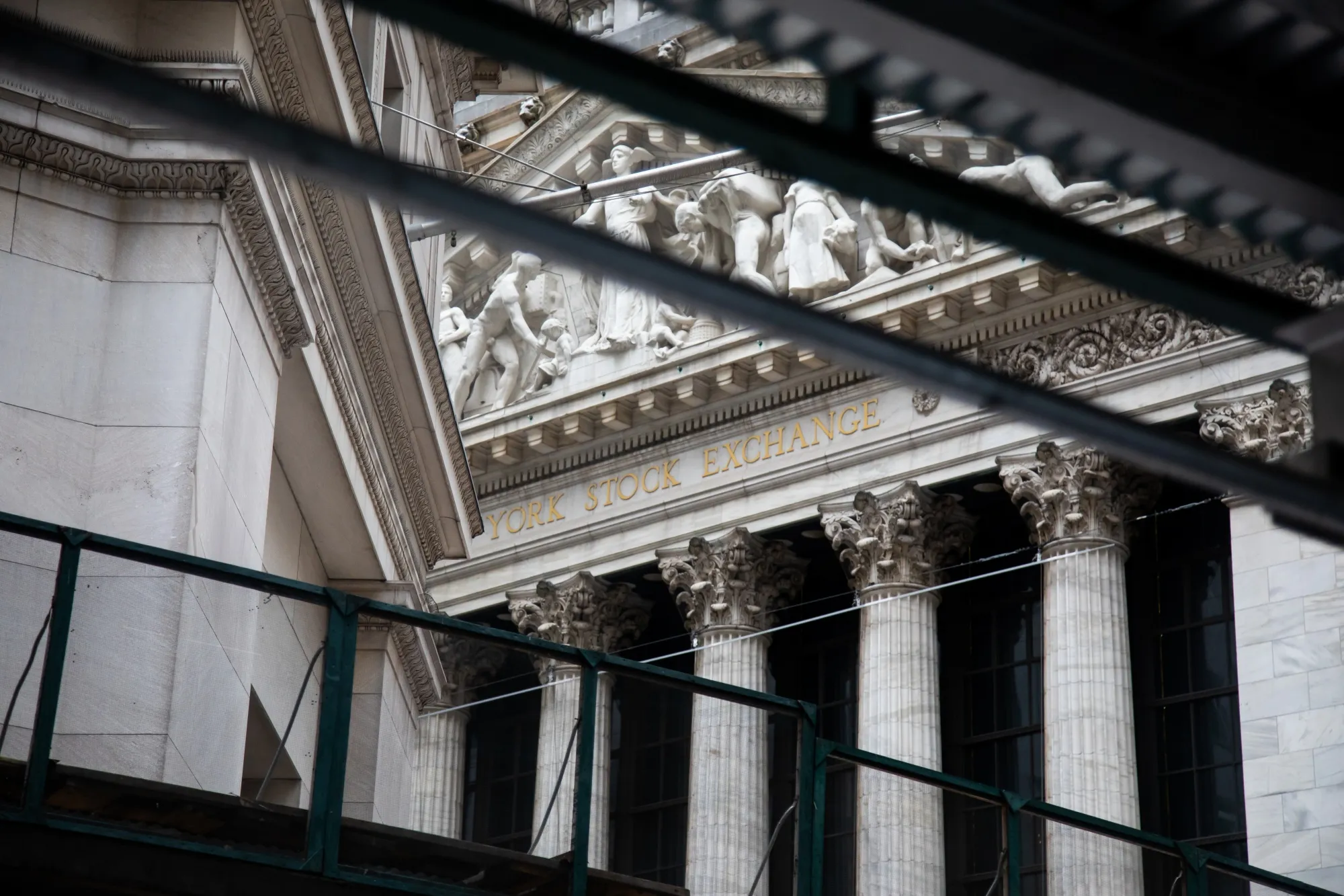 The New York Stock Exchange (NYSE) in New York.
