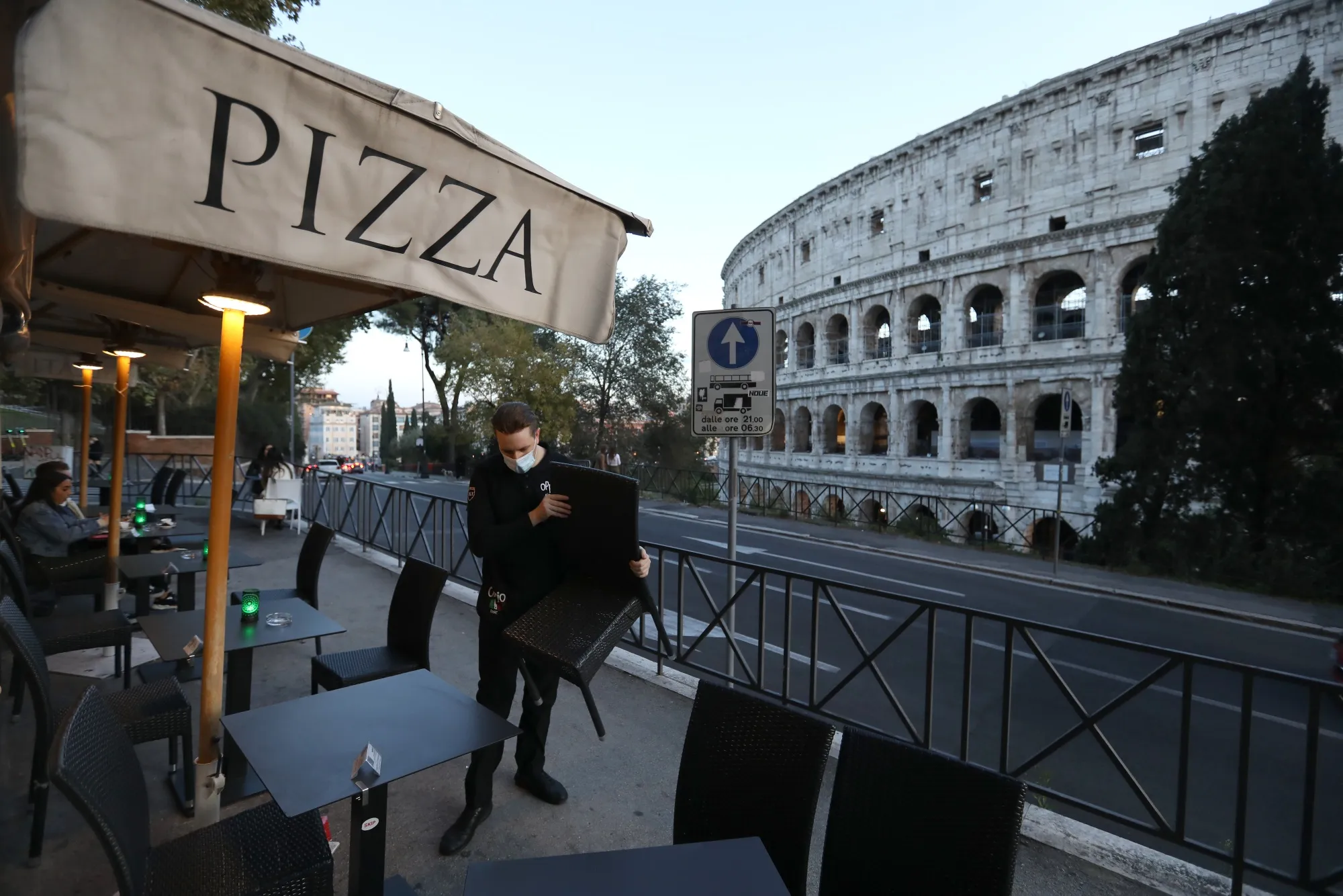 Italy Cases Jump To Record As Rome Braces For Curfew

