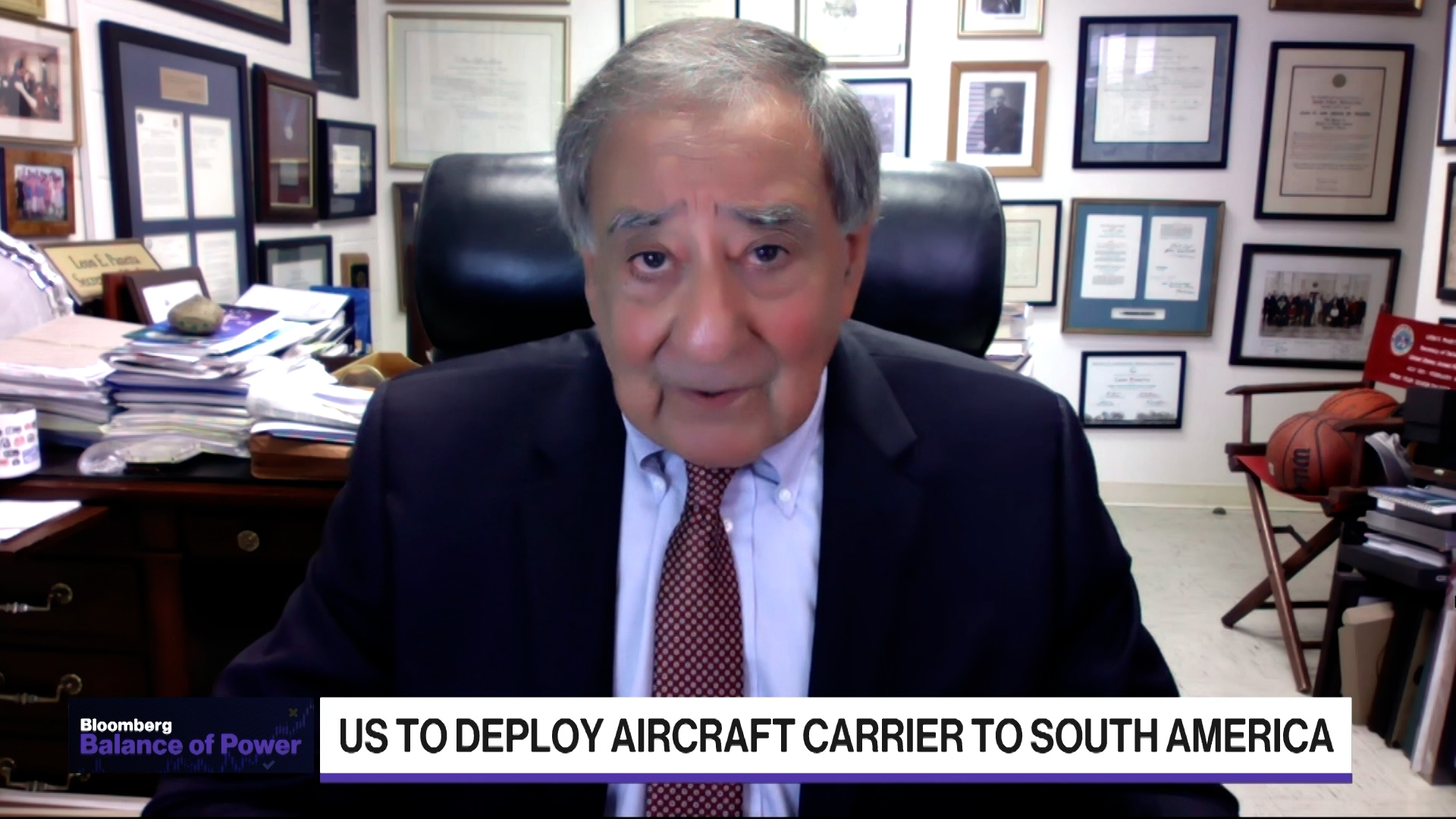 Leon Panetta on Trump Increasing Military in Caribbean