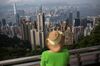 Images Of Sightseers As Hong Kong Launches Campaign To Lure Tourists