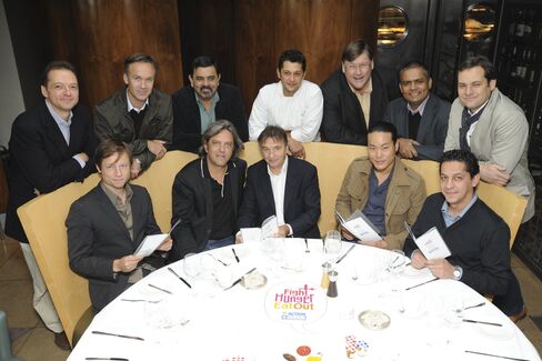London Chefs and Food Writers