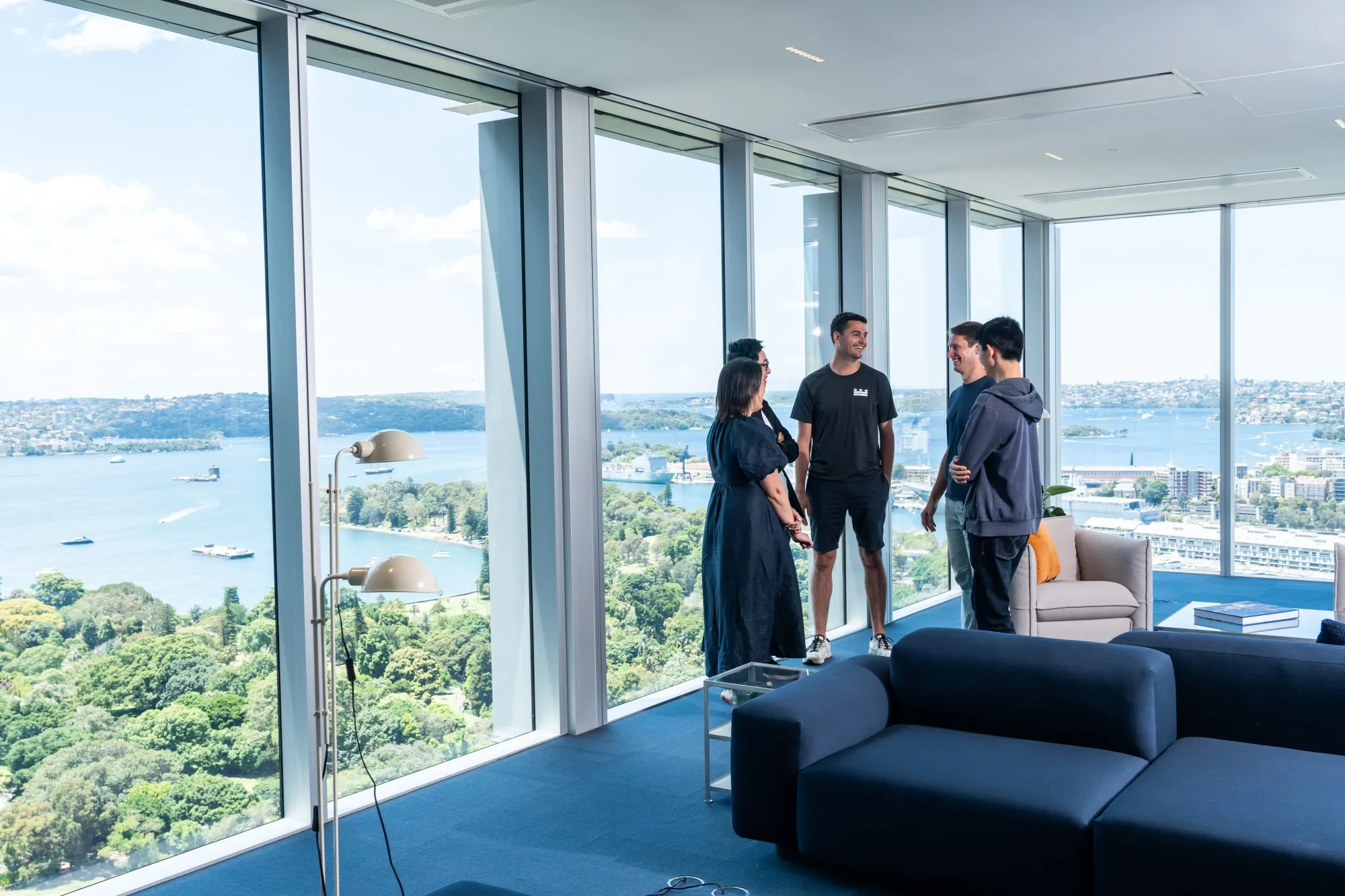 Staff at Citadel Securities’ office in Sydney.