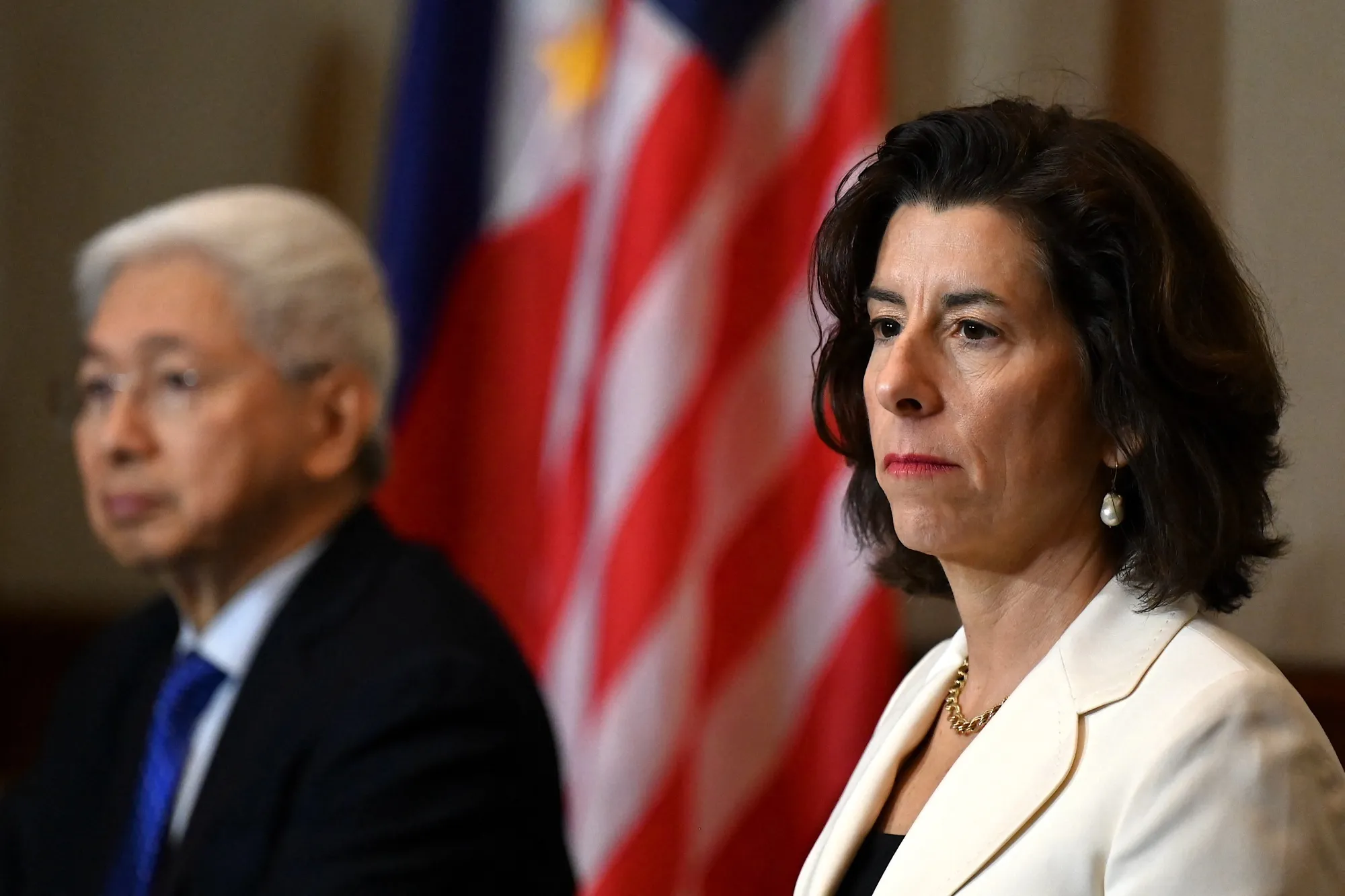 Gina Raimondo on March 11.