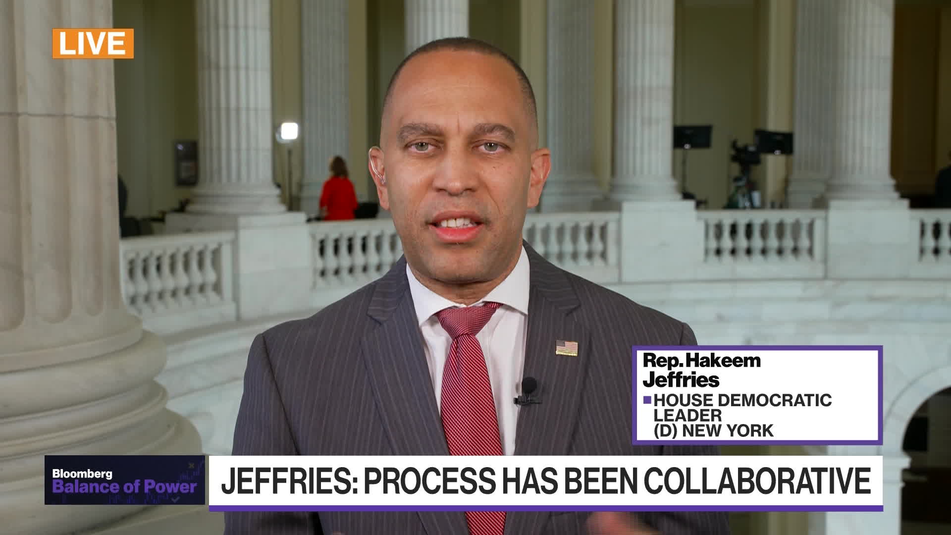 Watch House Democratic Leader Jeffries On Debt Ceiling, Vote - Bloomberg