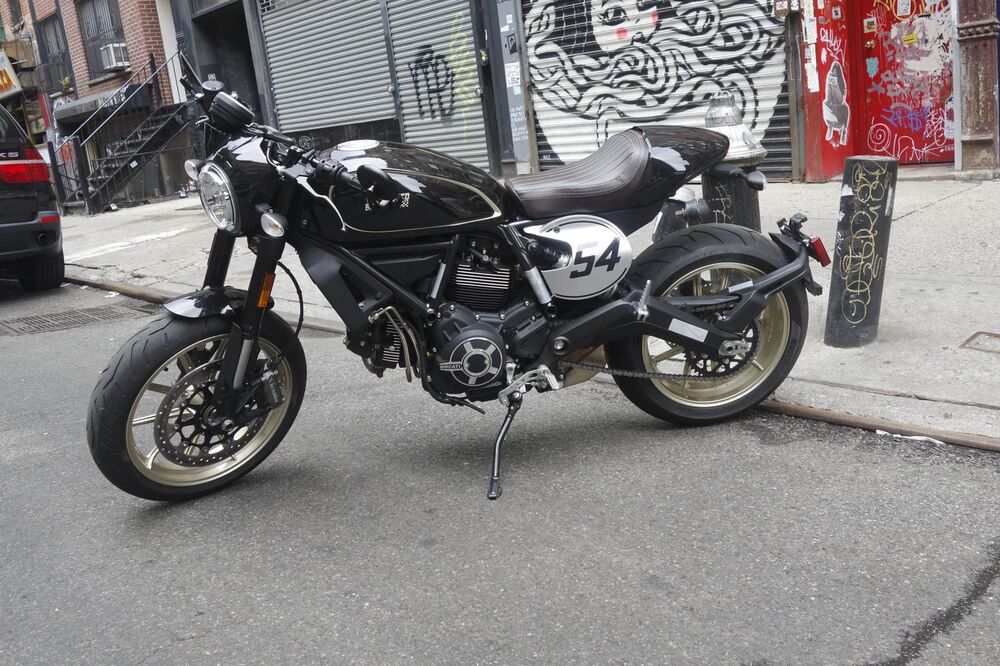 ducati scrambler 400 bekas