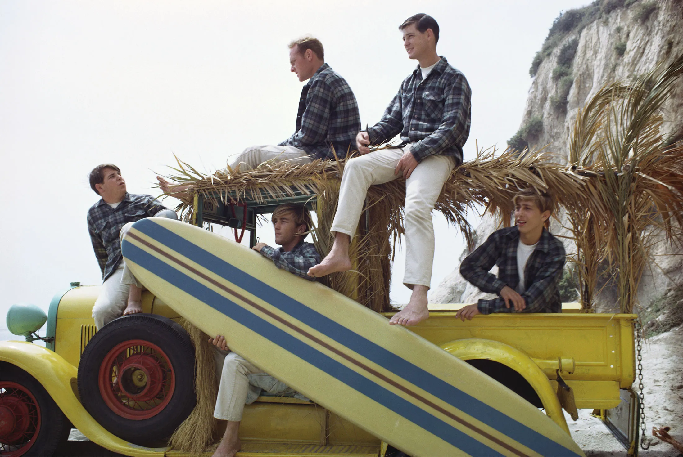 The Beach Boys in 1962