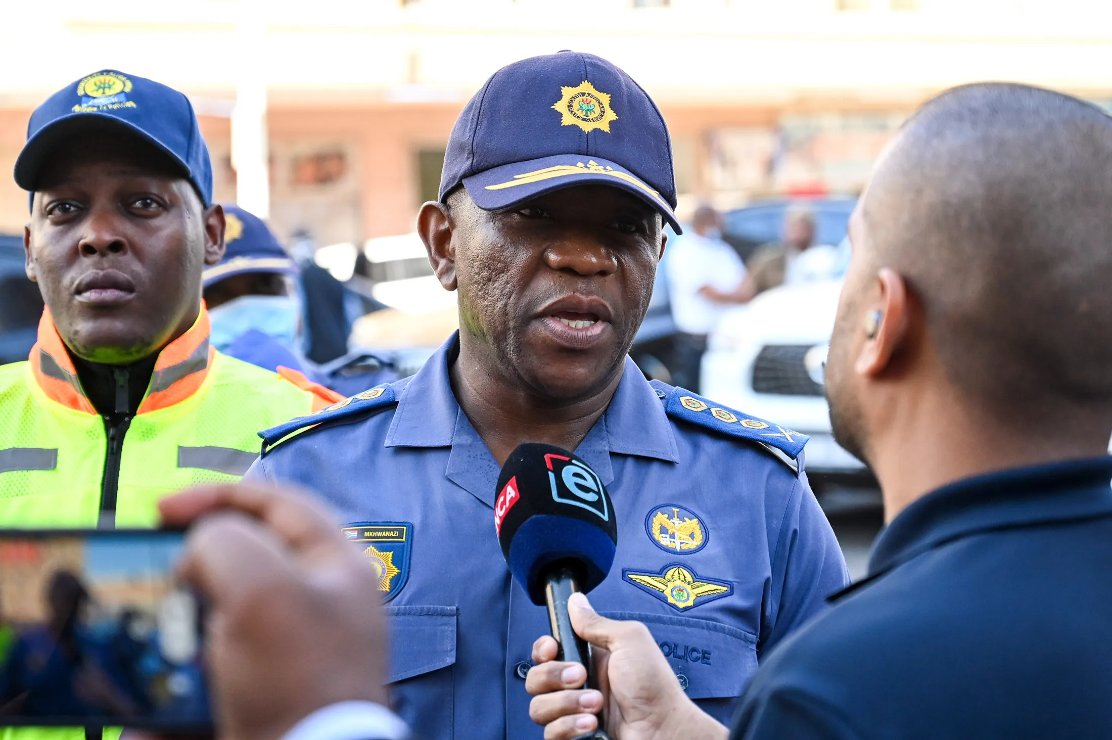 KwaZulu-Natal Police Commissioner Nhlanhla Mkhwanazi.
