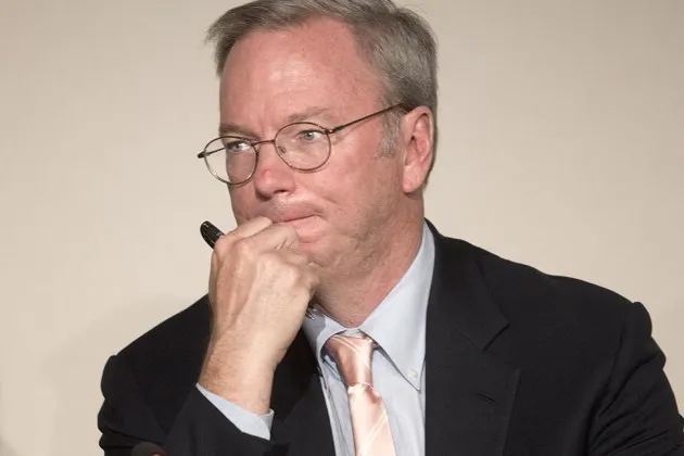 Google Chairman Eric Schmidt