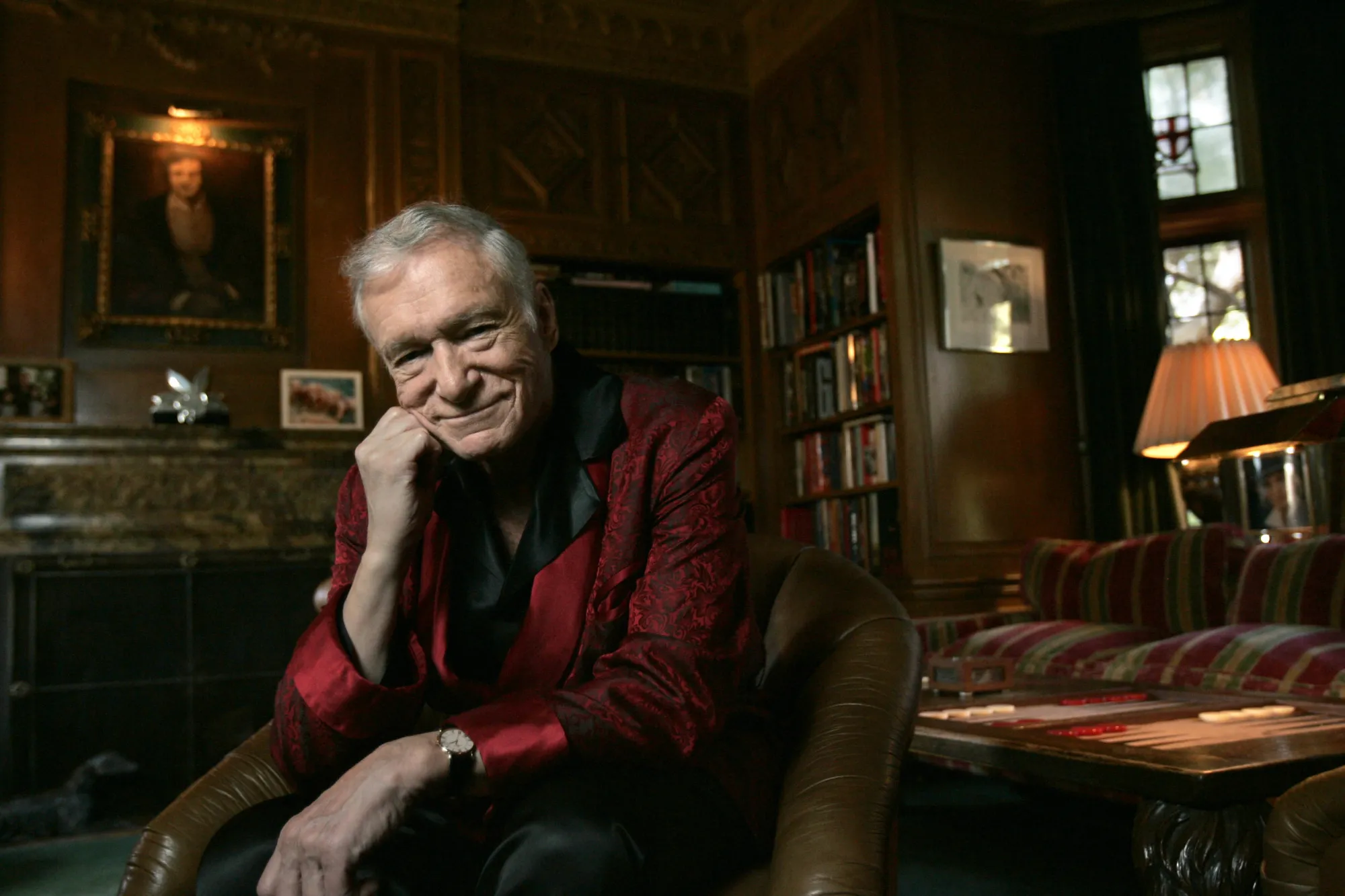 Hugh Hefner in 2009.