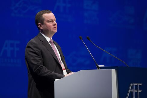 Russia's Deputy Finance Minister Alexey Moiseev