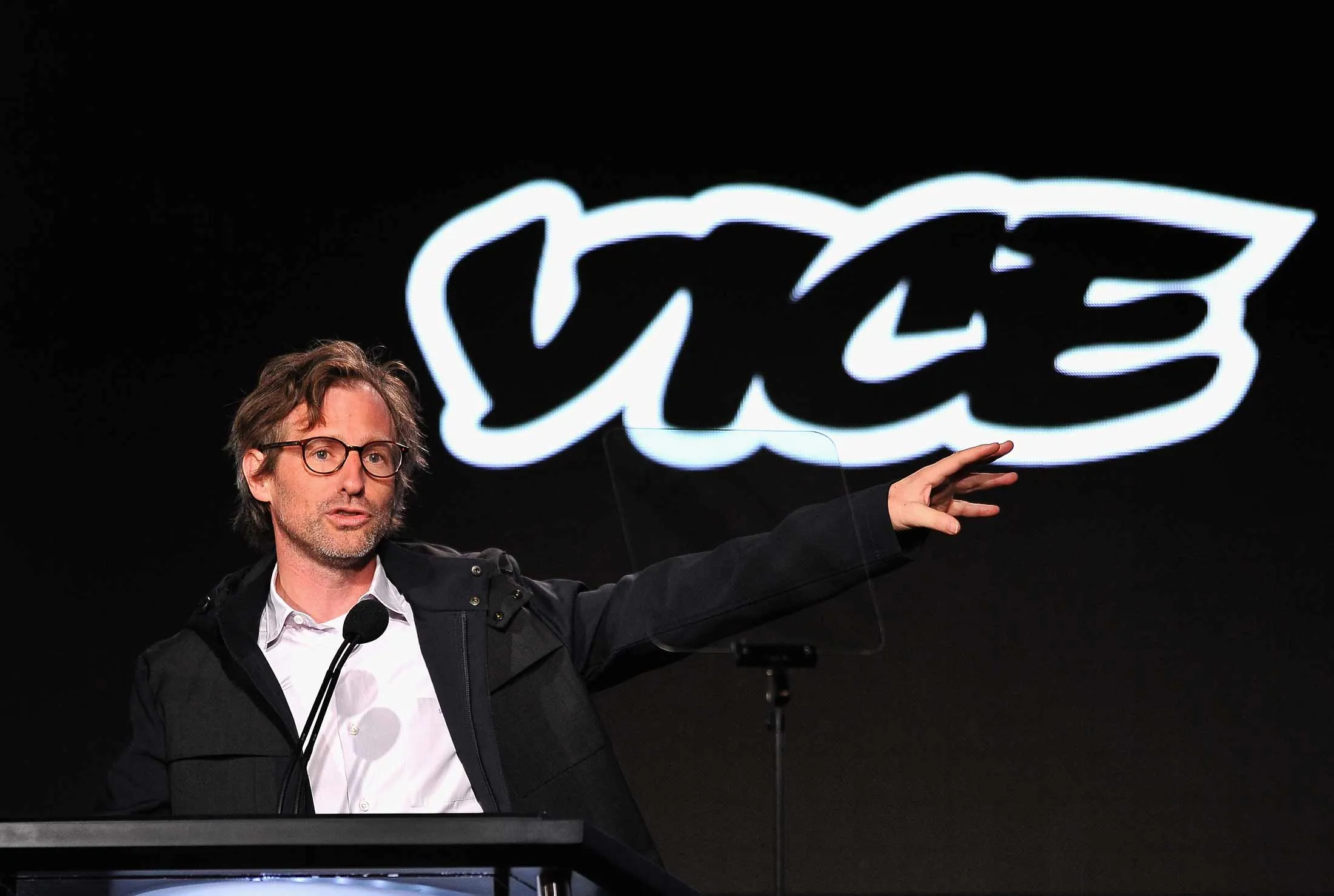 Spike Jonze, creative director of Viceland.
