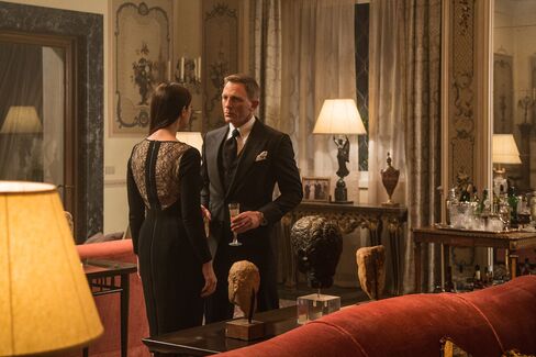In 'Spectre,' Bond drinks Bollinger champagne, Macallan scotch, and, of course, his Vodka martini shaken, not stirred.