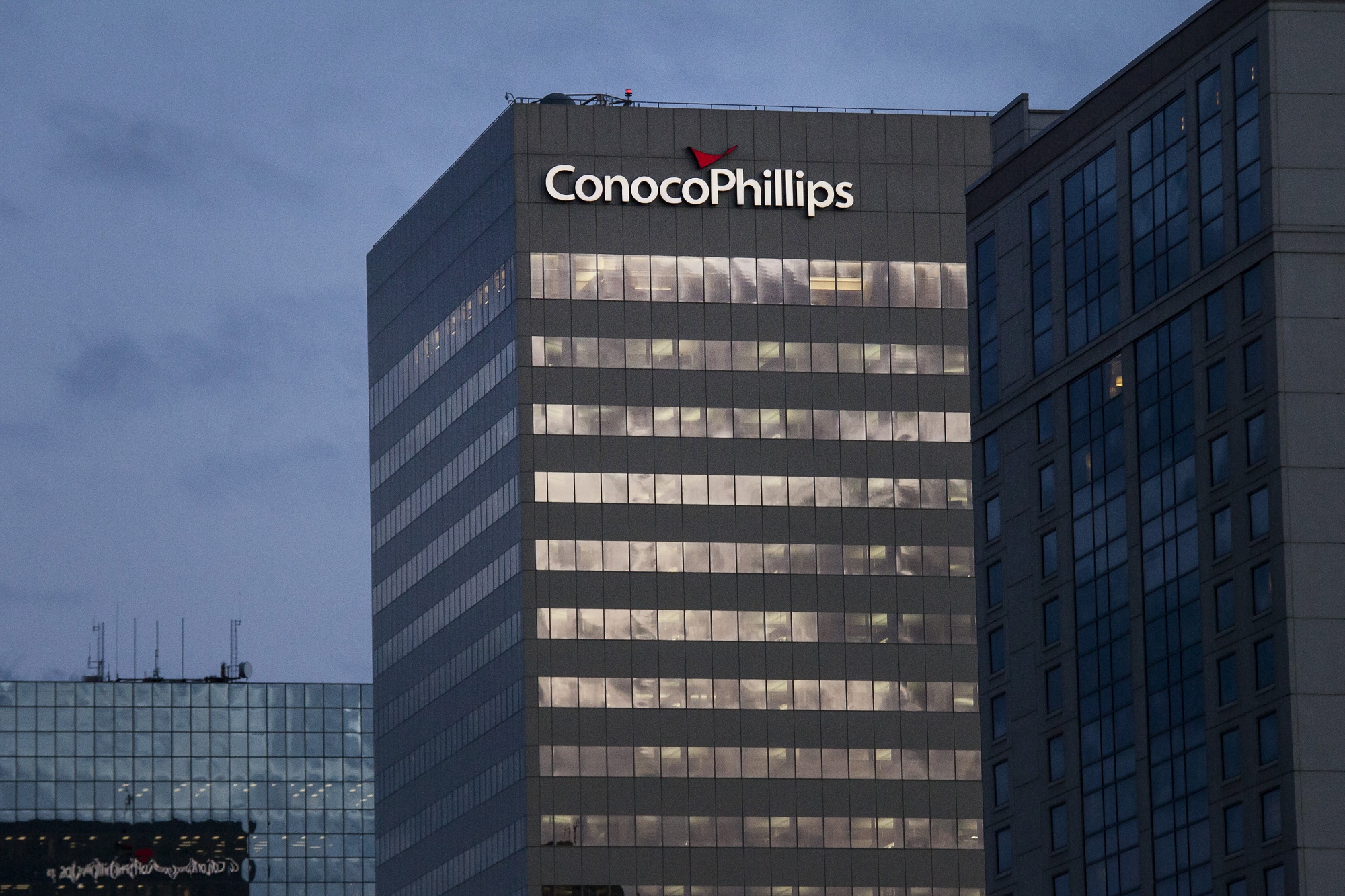 A ConocoPhillips building in Anchorage, Alaska, from 2014.&nbsp;