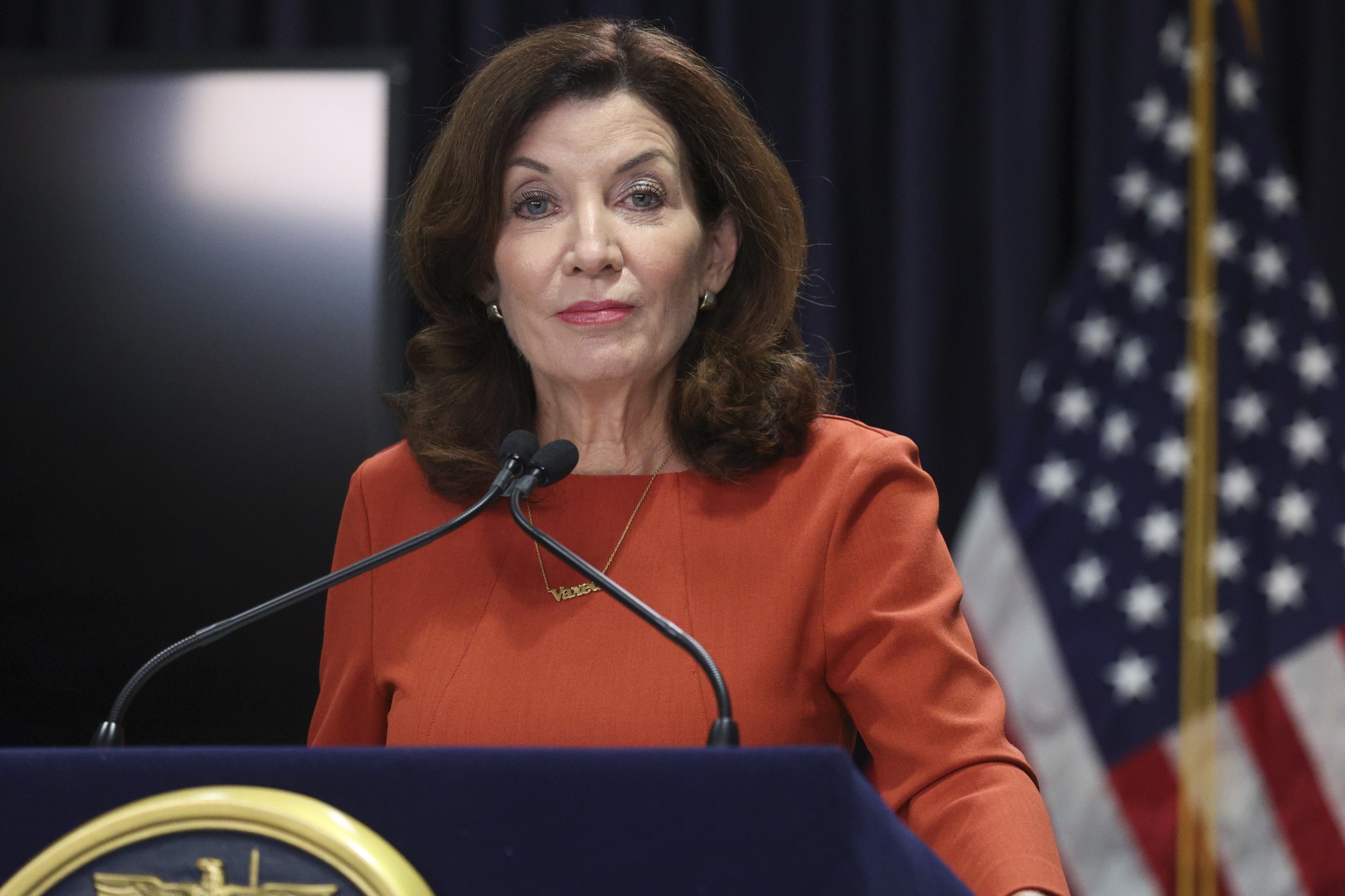 New York Governor Hochul Tested Positive for Covid -19 - Bloomberg