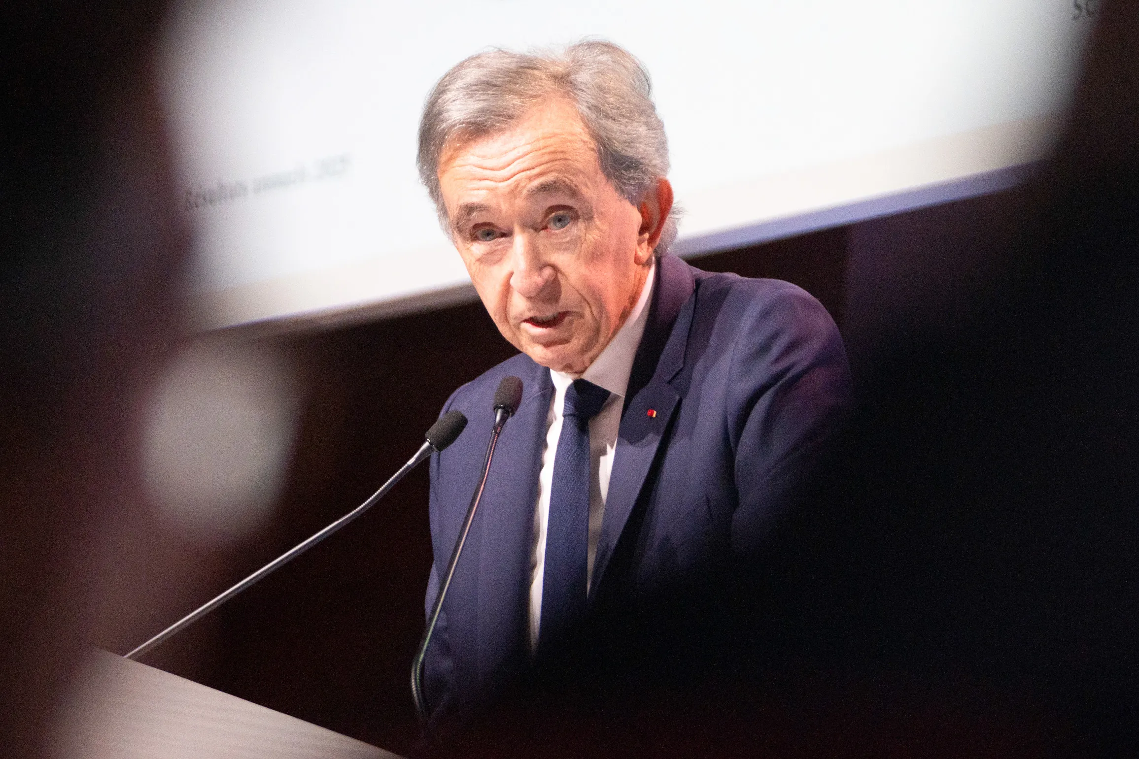 Bernard Arnault on Jan. 27.