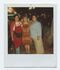 In 2001, with her mom and sister in front of the family’s funnel cake cart in San Antonio.