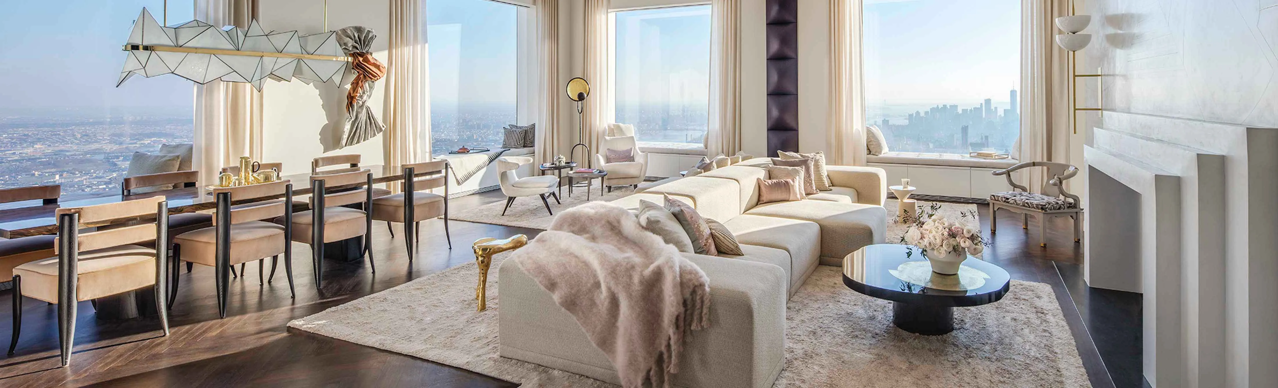 A Jaw-Dropping $40 Million Penthouse Inside NYC's 432 Park