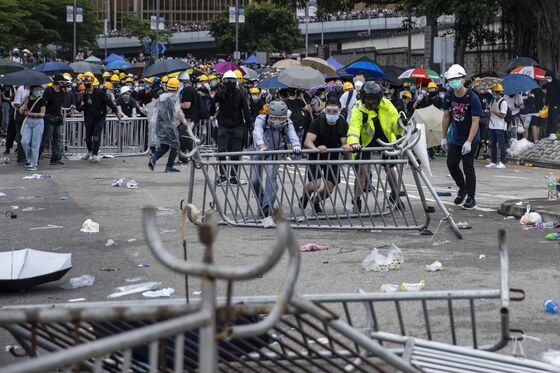 Protesters Swell in the Streets of Hong Kong Calling for Leader to Resign