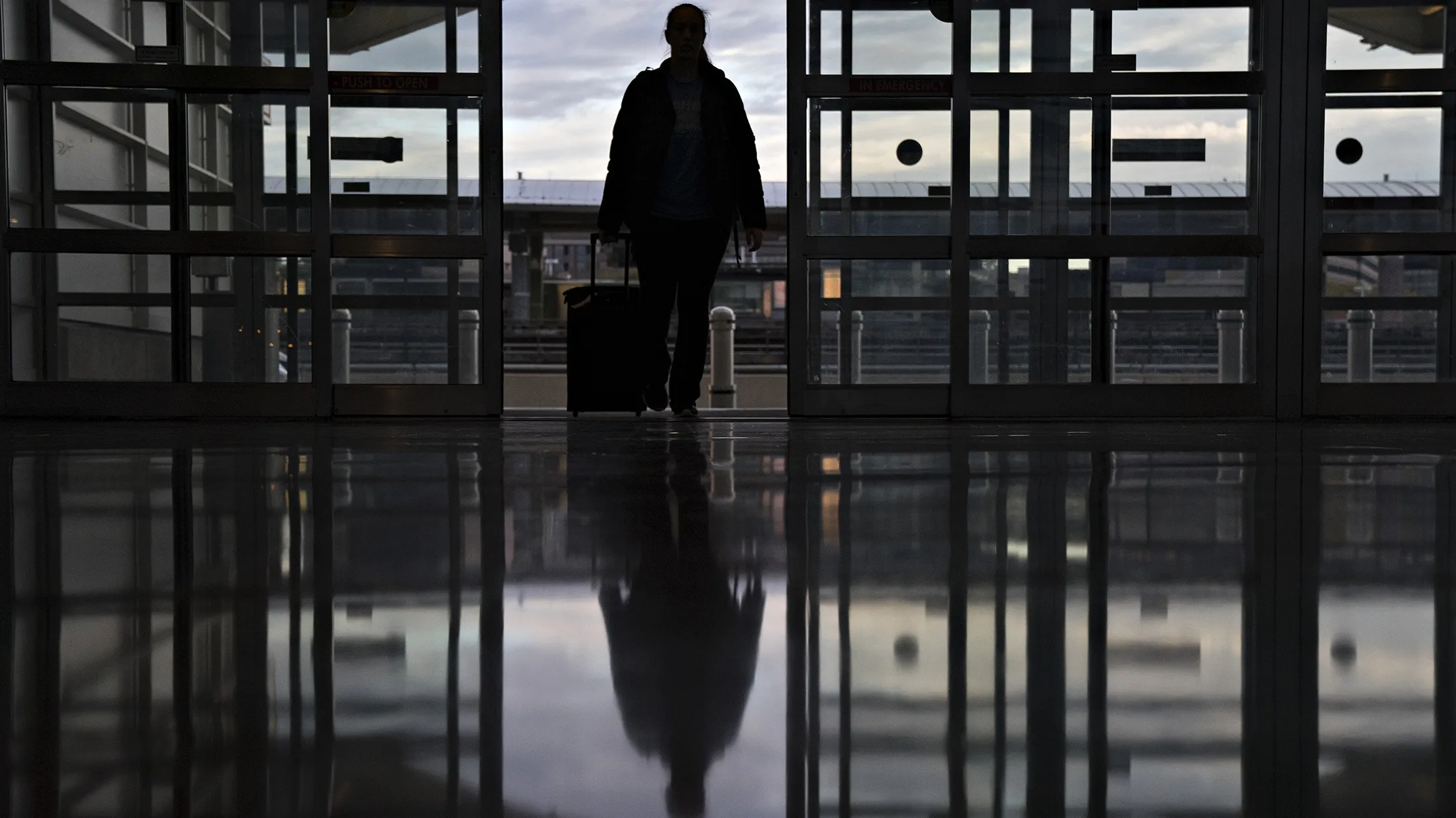 Travelers At Reagan National Airport Ahead Of The Thanksgiving Holiday