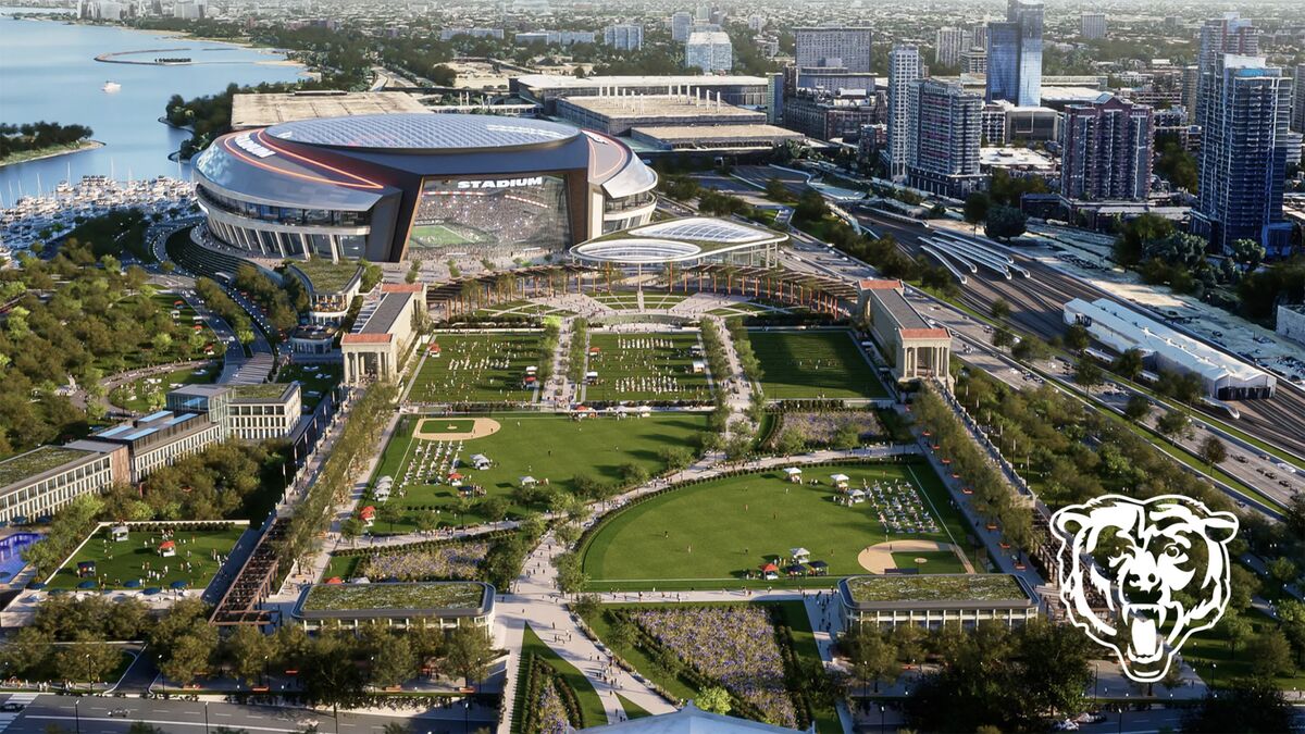 Chicago Bears’ Stadium Proposal Is A ‘Non-Starter’ For Pritzker - Bloomberg