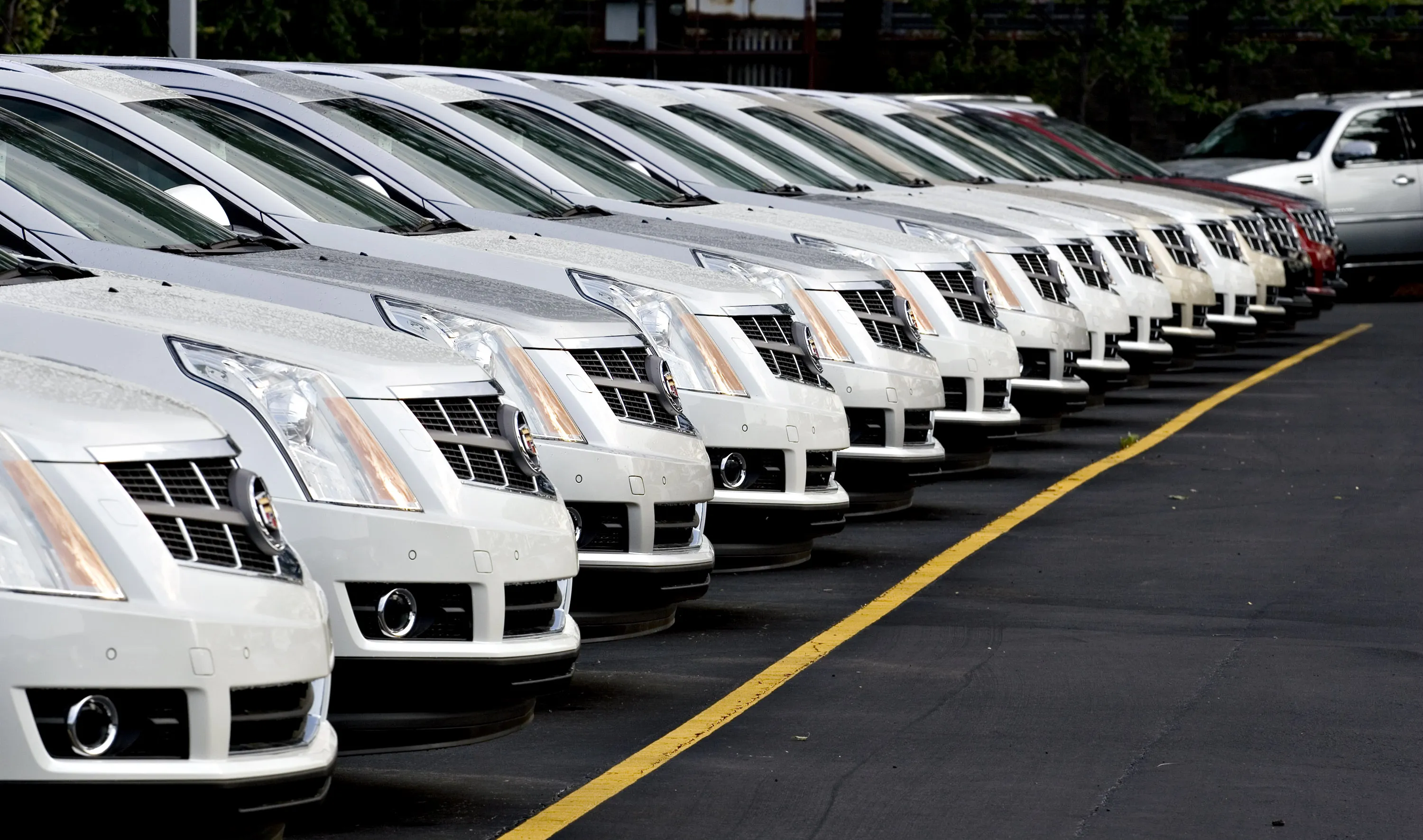 2010 Cadillac SRX vehicles.