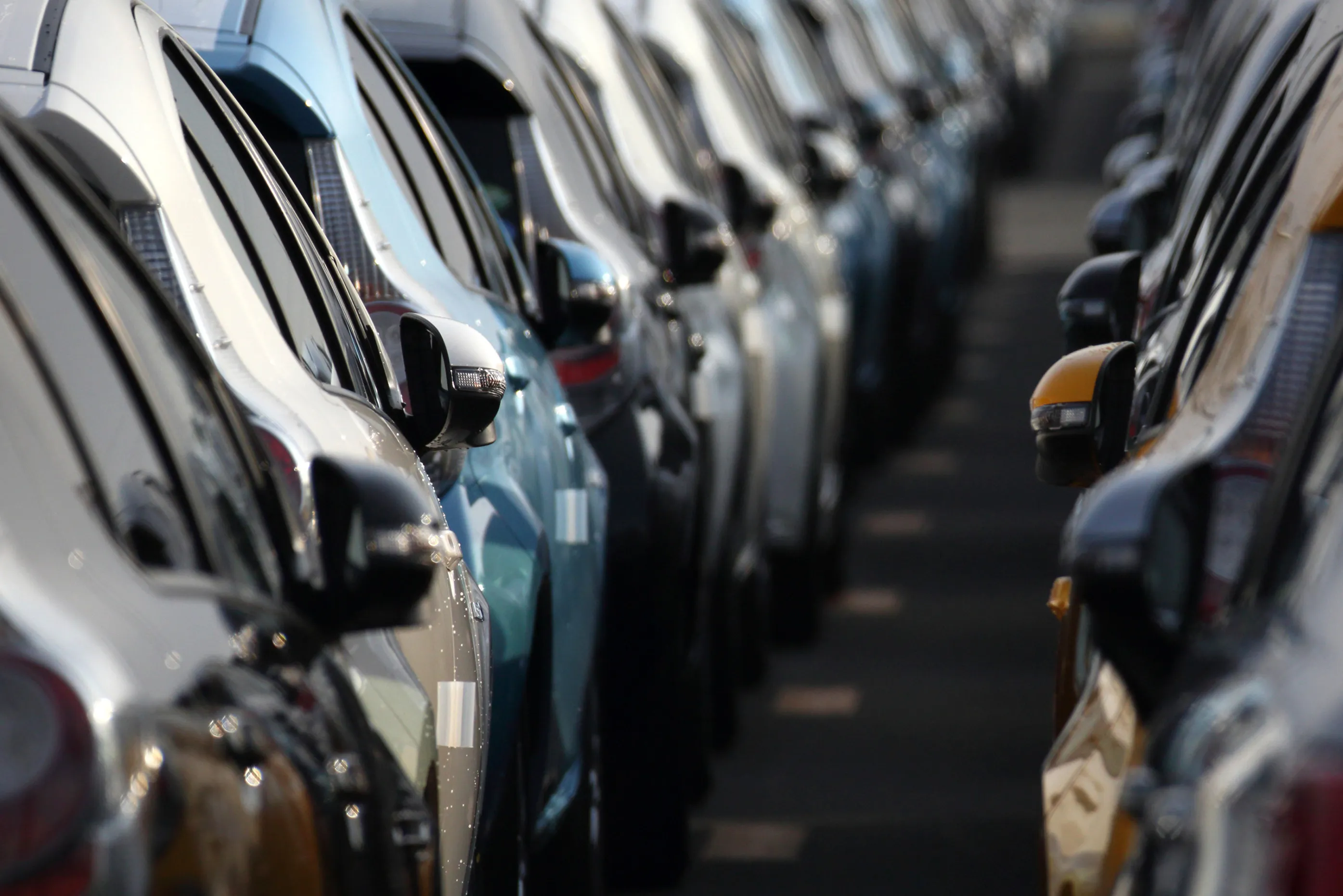 Toyota Motor Cars Bound For Shipment As Japan's Economy Expands Less Than Initially Estimated In 4Q