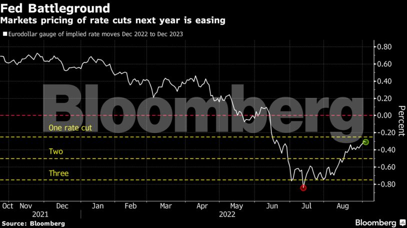 Markets pricing of rate cuts next year is easing