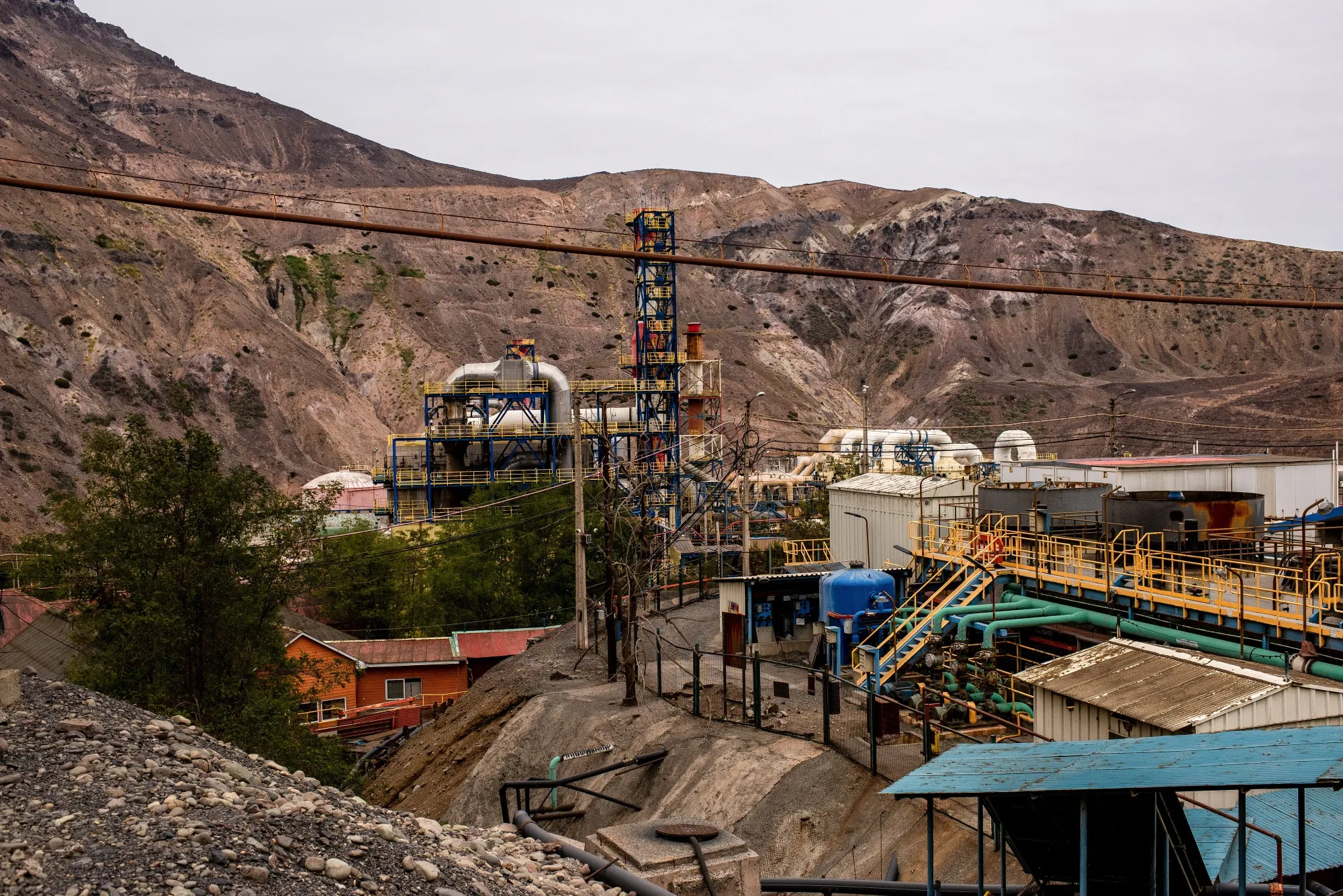 The Codelco El Teniente mine in Machali, Chile.