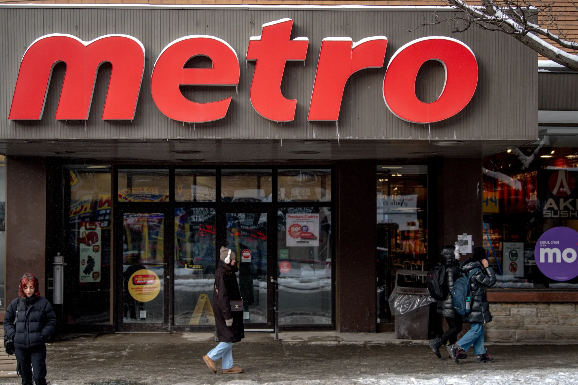 A grocery store in Montreal.