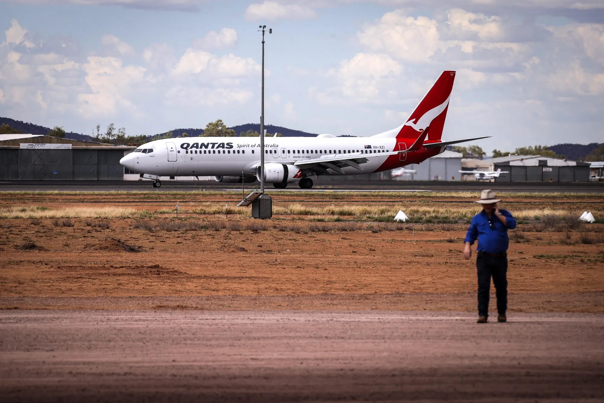 The Outback Town of Alice Springs as Australia Explores Lifting State Border Closures by Christmas