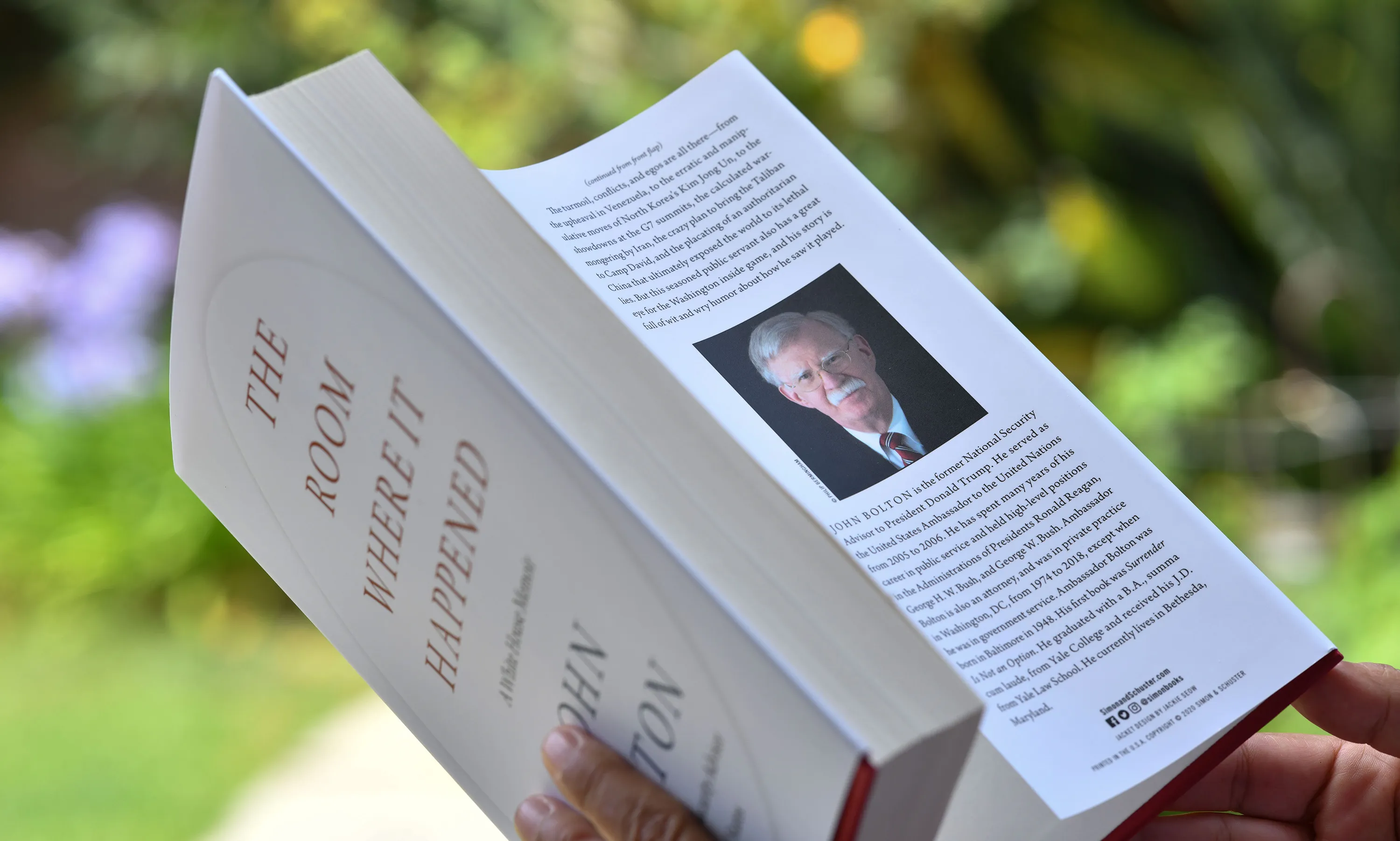 John Bolton's book ‘The Room Where it Happened’&nbsp;