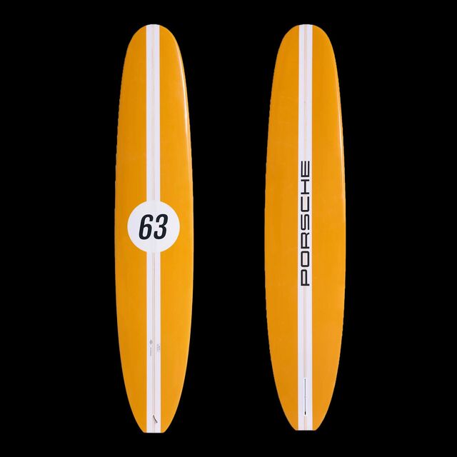 Custom Porsche X Almond Cash-Yew II Surfboard