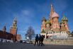 Russia's Kremlin Government District as Ruble Jumps