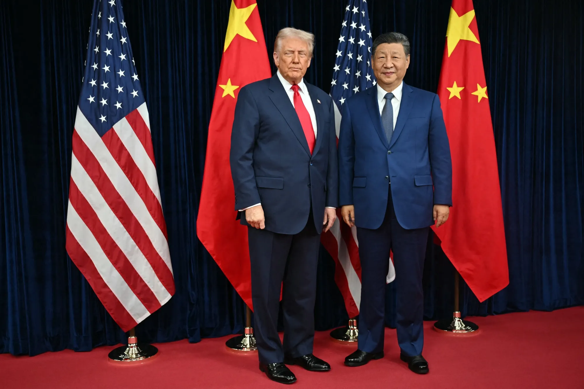 Trump, Xi Meet for Trade Talks in Busan, South Korea During APEC ...
