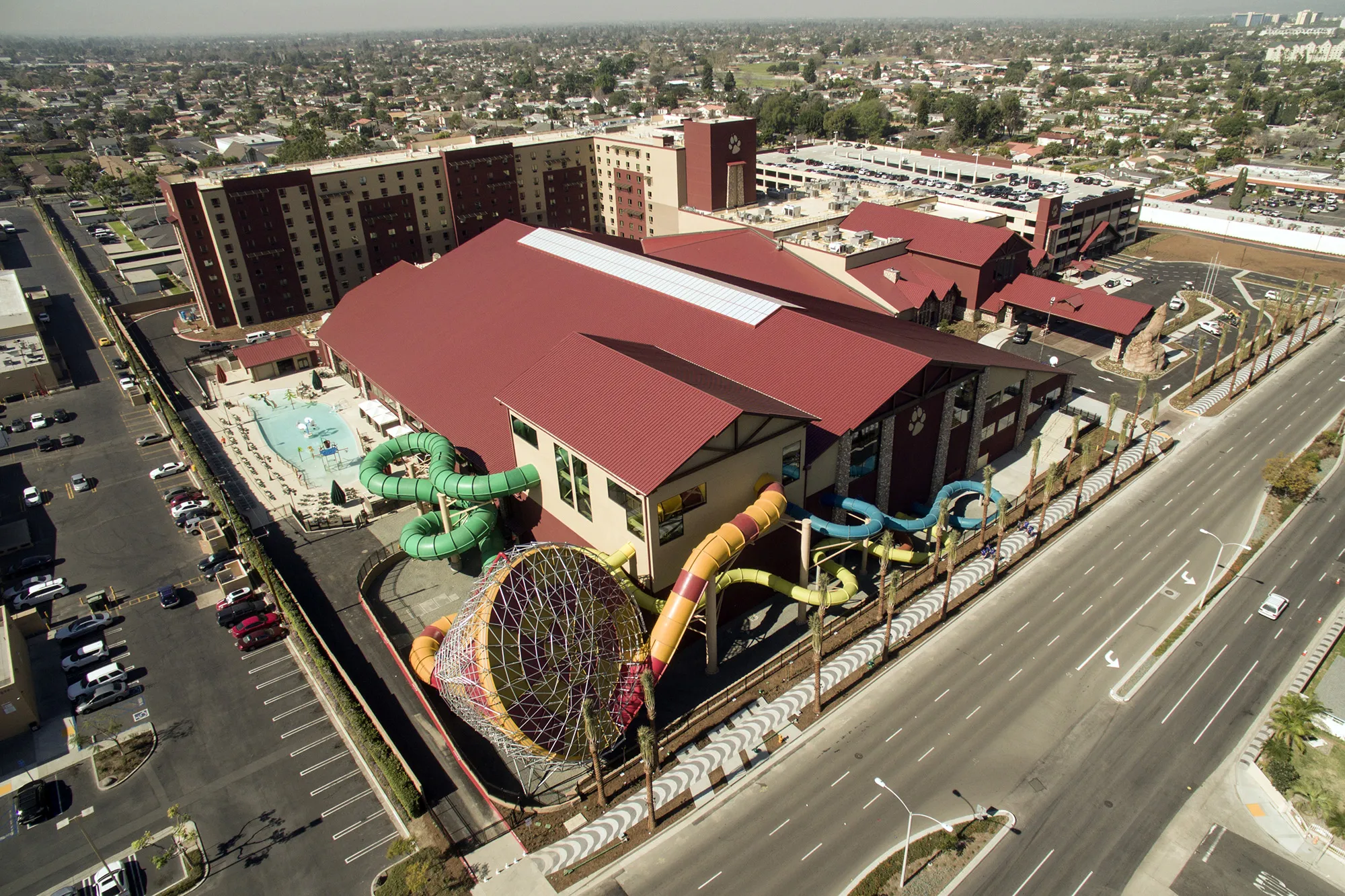Great Wolf Lodge water park in Garden Grove, California.