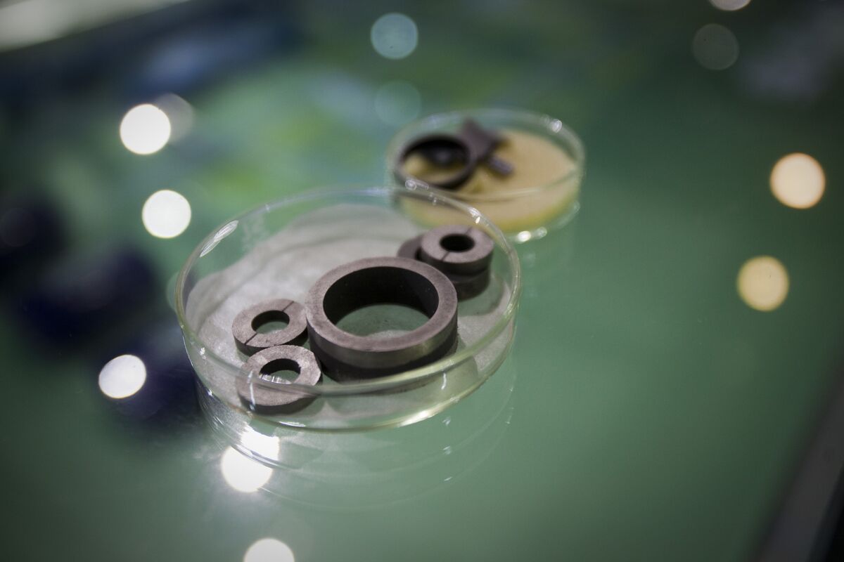 bloomberg.com - China Rare-Earth Product Exports Fall as Japan Spat Draws Focus