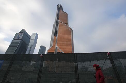 Moscow’s Mercury City Overtakes Shard as Europe’s Tallest Tower