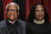 Clarence Thomas and Ketanji Brown Jackson 