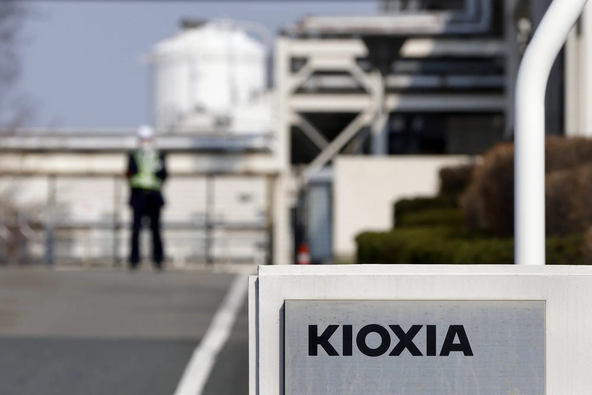Kioxia Iwate Corp.'s plant in Kitakami, Iwate Prefecture.