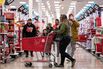 Shoppers At A Target On Black Friday 