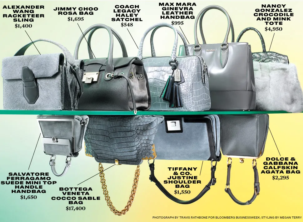 Stylish Handbags in Nine Shades of Gray