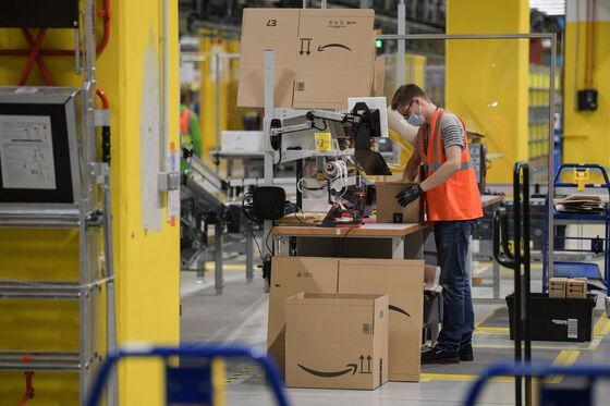 Amazon Missed French Deliveries Goal After Warehouse Closures