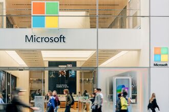 Microsoft Experience Center Ahead Of Earnings Figures