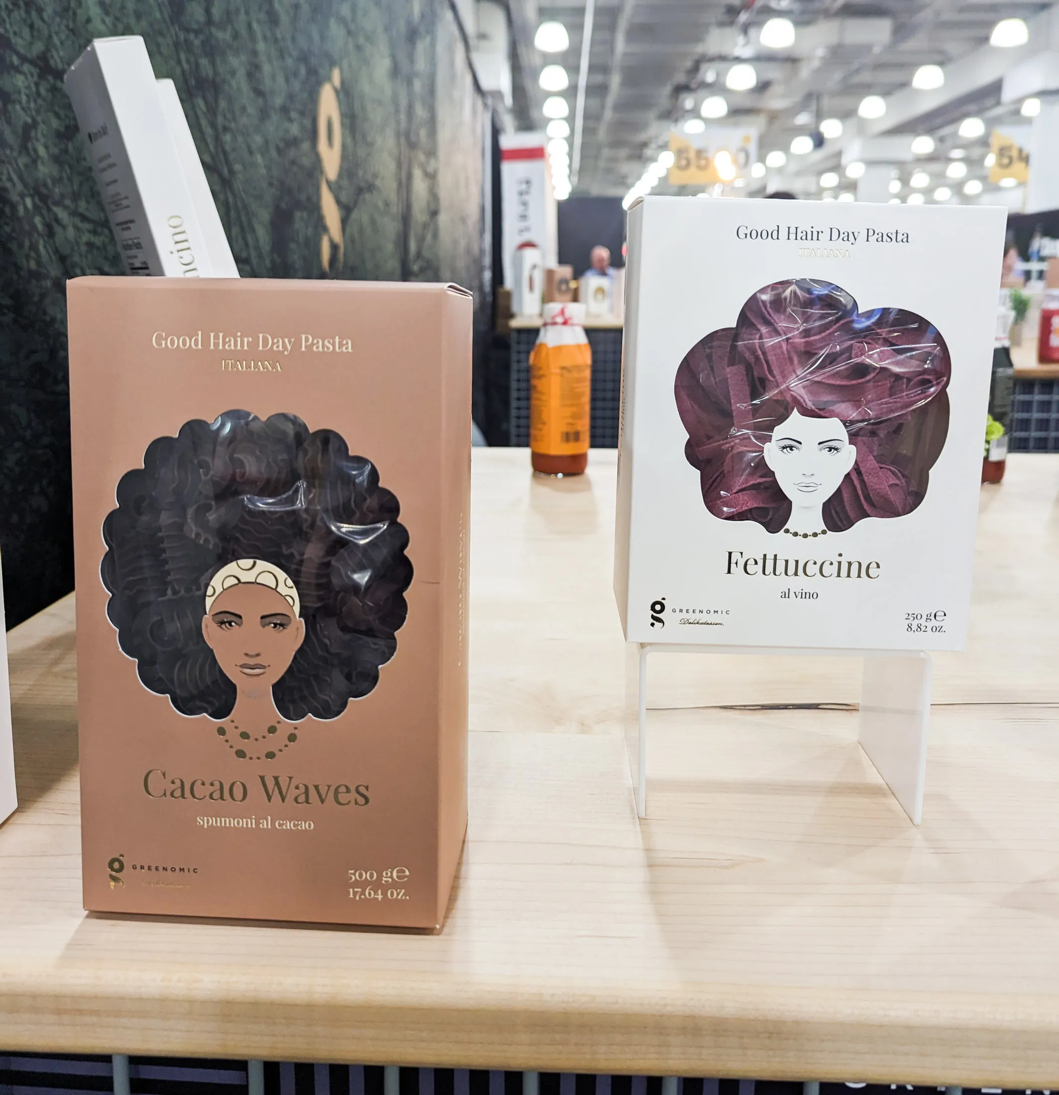 Good Hair Day products, part of this year’s premium pasta trend.
