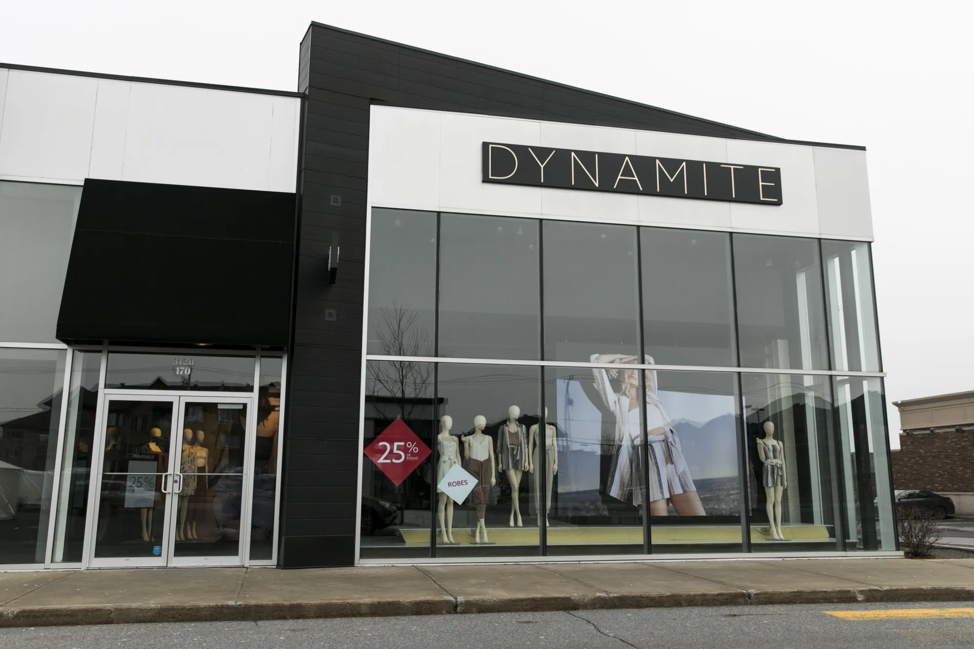 A Dynamite retail store location in Vaudreuil-Dorion, Quebec.