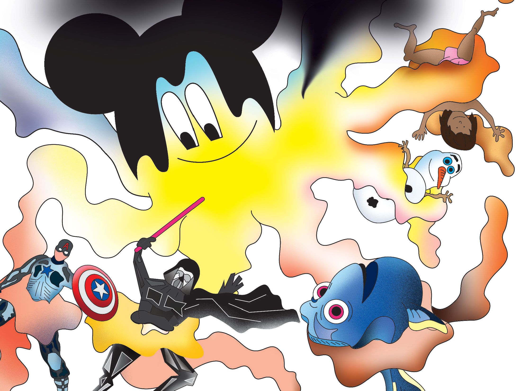 NFL teams release Disney T-shirts featuring Mickey Mouse, Star Wars,  Marvel; Here's how to buy 