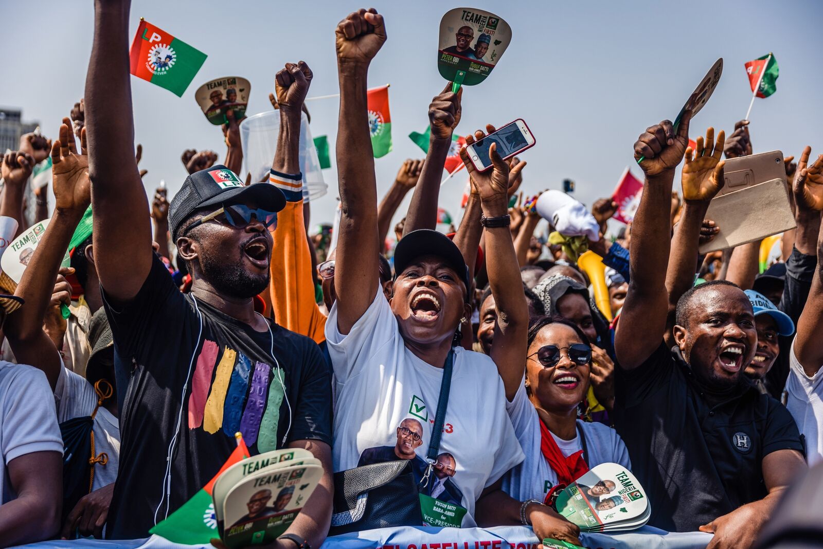 Nigerian Presidential Candidate Peter Obi Rally