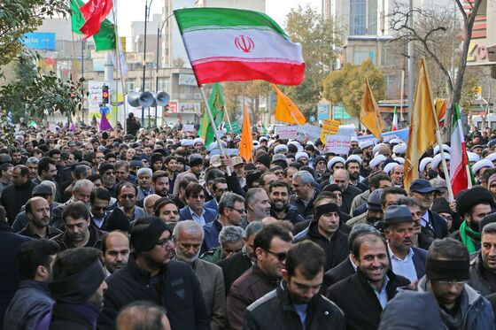 Iran Holds Pro-Government Rallies After Crackdown on Protesters
