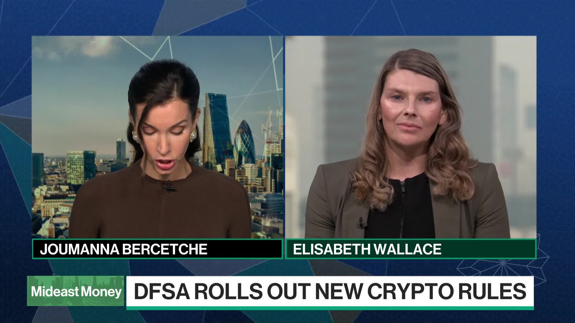 Wallace: Crypto Volumes Not Large in DIFC But Growing